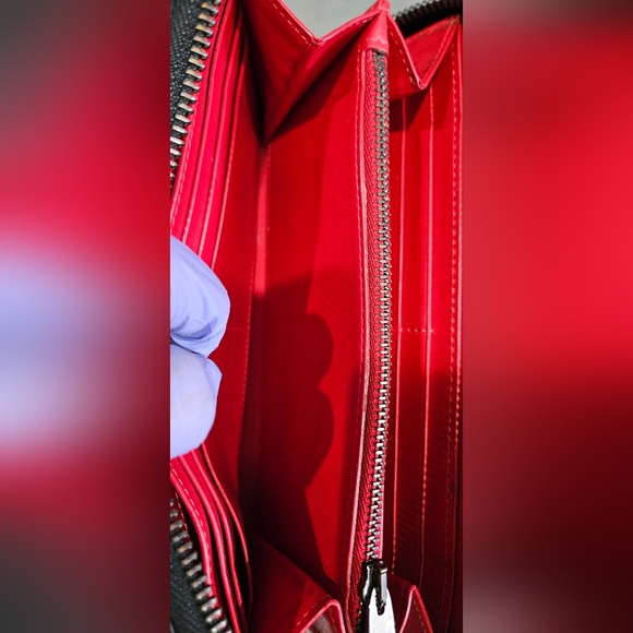 Christian Louboutin Studded Black Wallet with Silver Accents - Picture 11 of 17